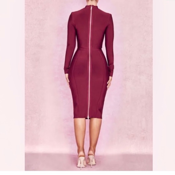 Closet Clearance $35 New NWOT HOCB Bandage Dress XS - Picture 3 of 7